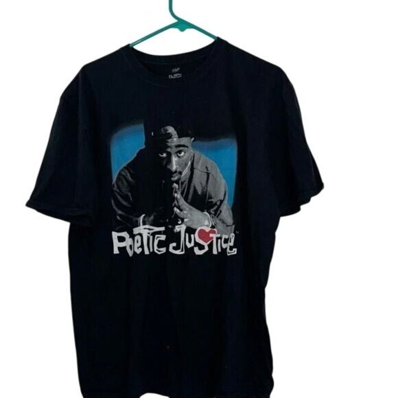 Poetic Justice 2Pac Graphic T-Shirt 2XL - Picture 1 of 6